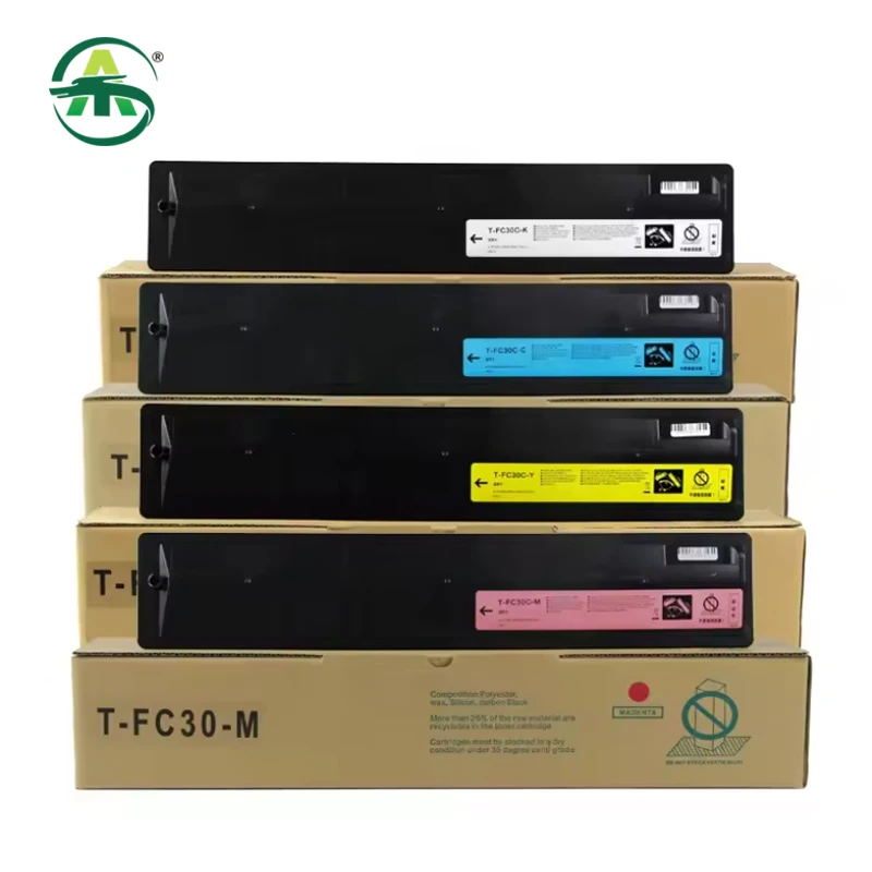 

1PCS T-FC30 Toner Cartridge For Toshiba e-Studio 2050C 2051C 2550C 2551C New High Quality