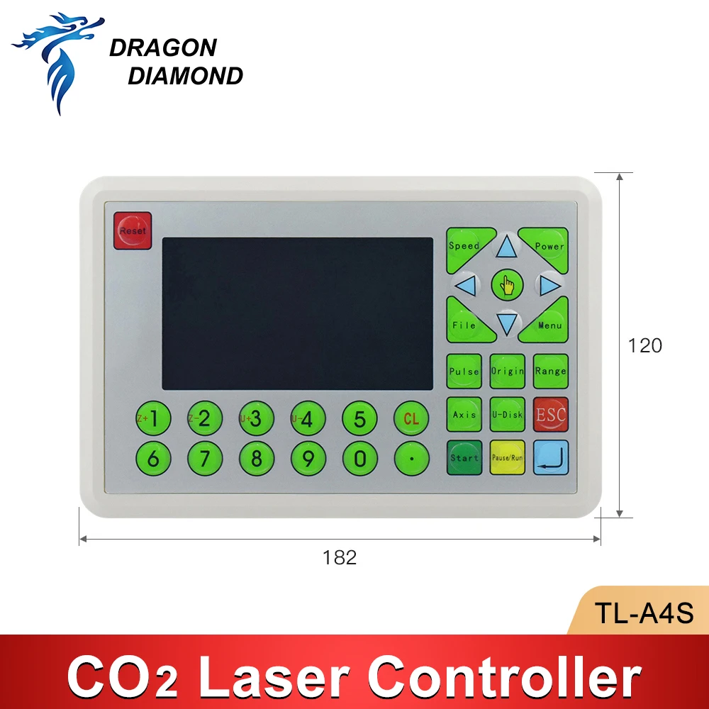TL-A4S Co2 Laser Controller System For K40 Engraving Cutting Machine Control Card Replace Ruida Leetro Trocen
