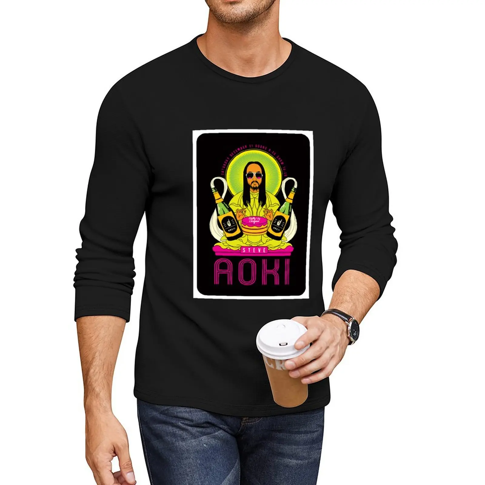 Steve Aoki Long T-Shirt T-shirt for a boy clothes for men