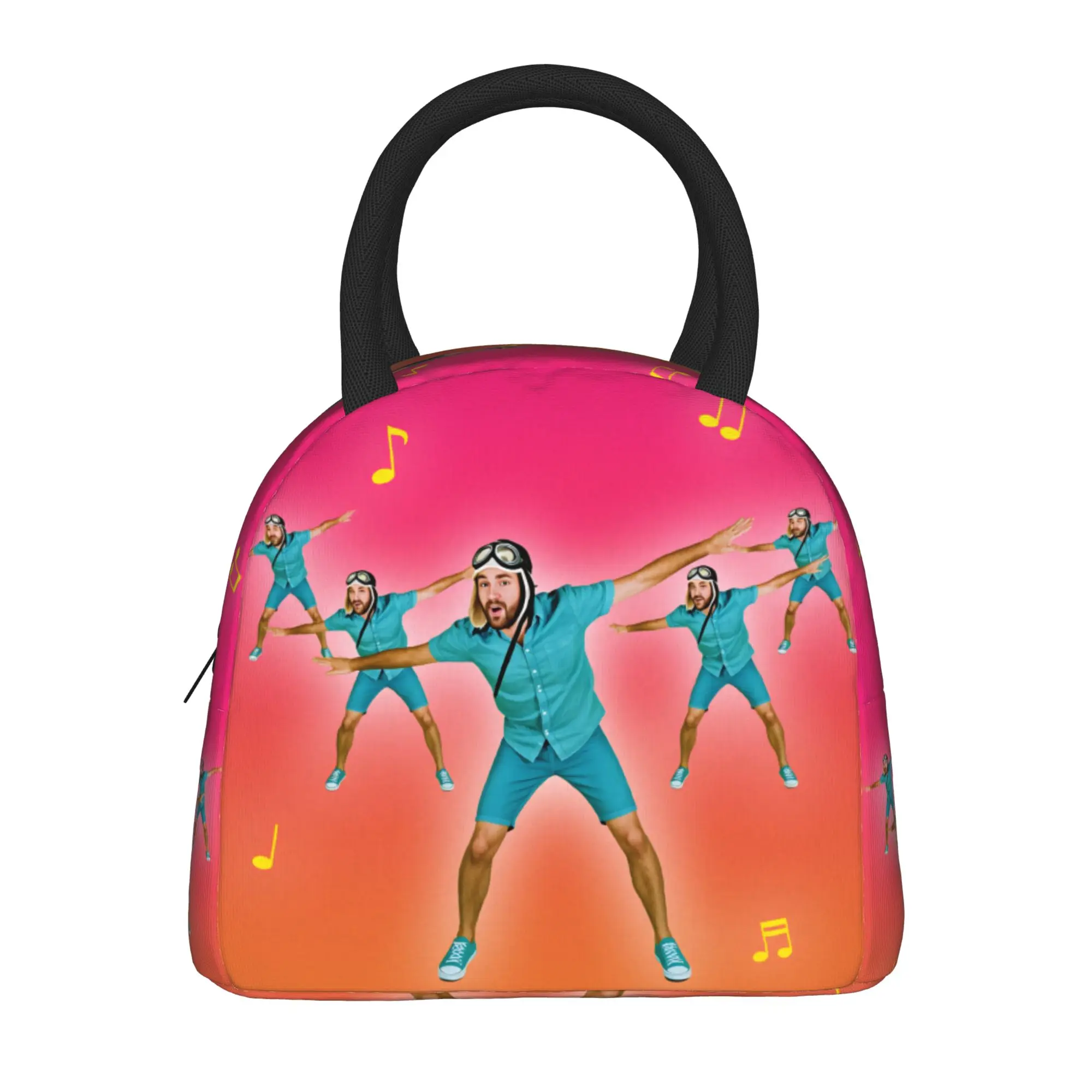 Danny Go Animated Programs Lunch Bag  Office Lunch Box For Women Casual Designer Thermal Lunch Bags Oxford Portable Cooler Bag