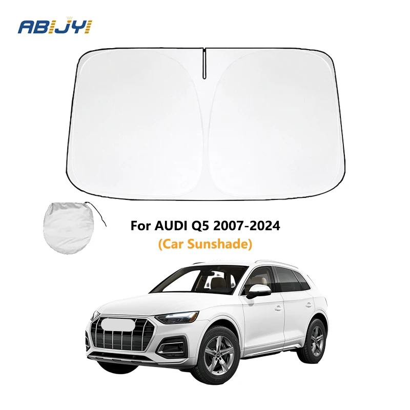 

For AUDI Q5 2007-2024 Car Windshield Sun Shade Covers Visors Front Window Sunscreen Protector Parasol Coche Sunshade