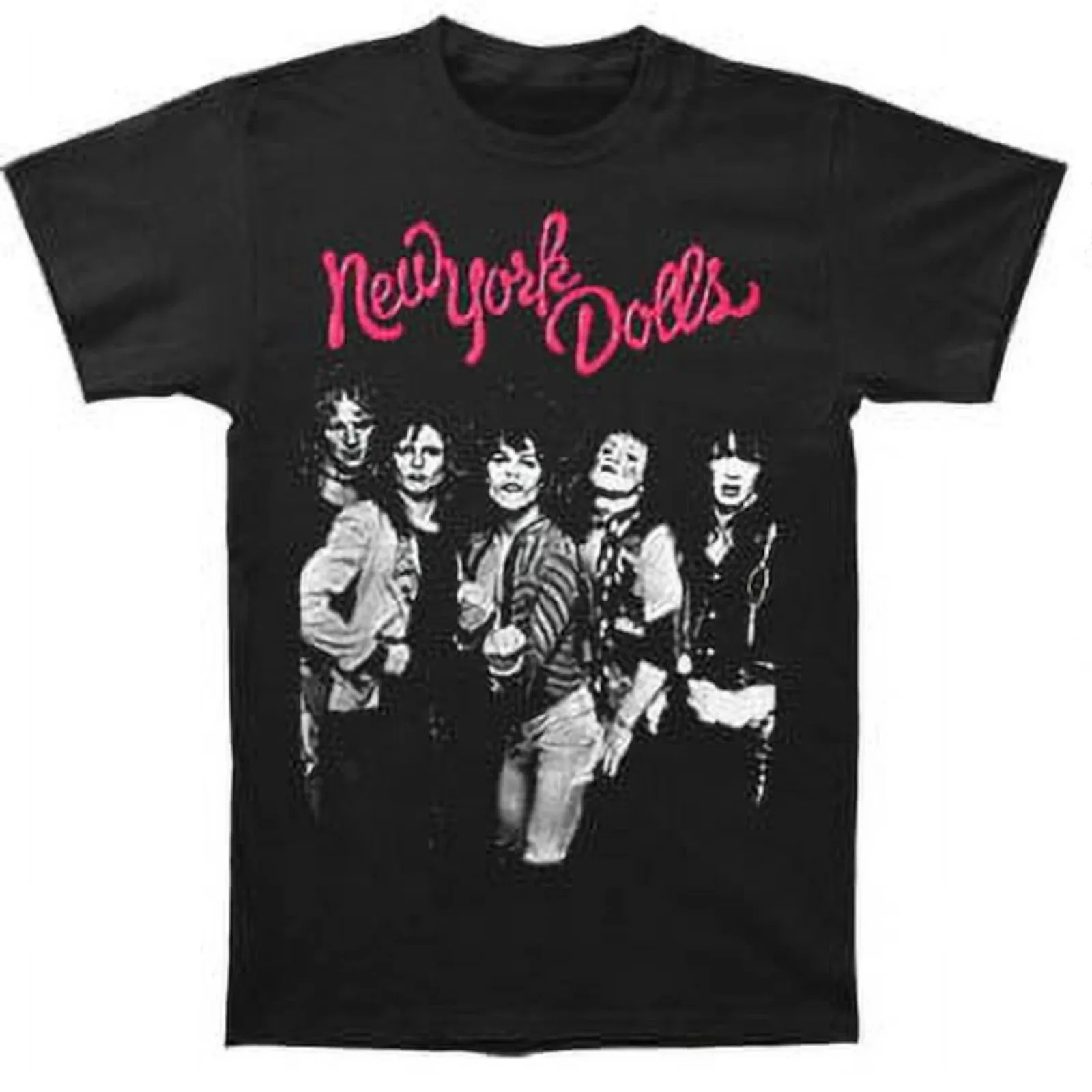 New York Dolls Band Member Gift For Fan Black All Size Unisex Shirt AR13