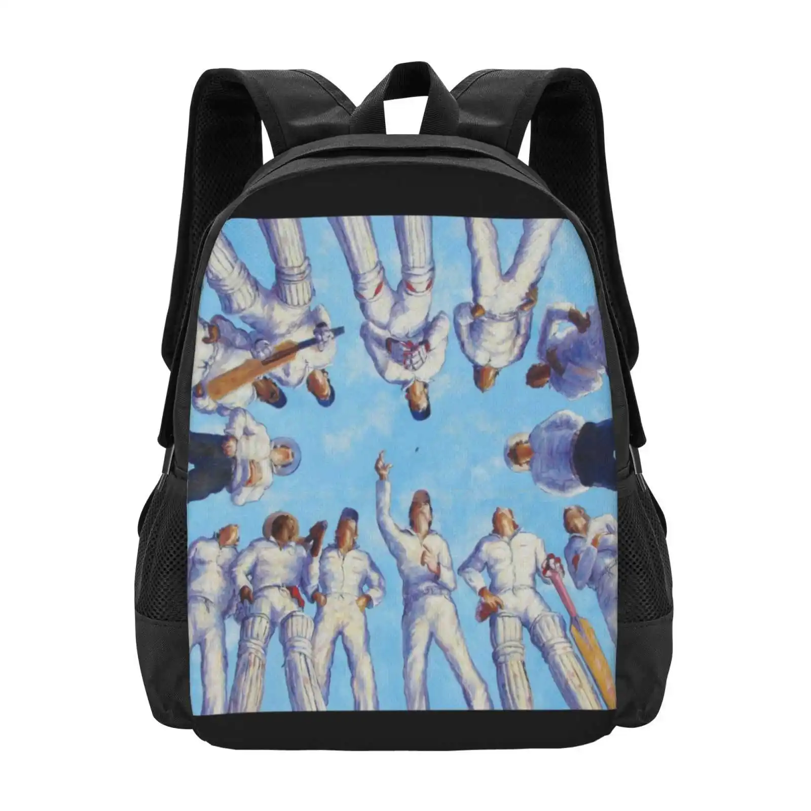 The Toss Hot Sale Schoolbag Backpack Fashion Bags Cary Mcaulay Australia Clouds Cricket Land Sky Sunlight