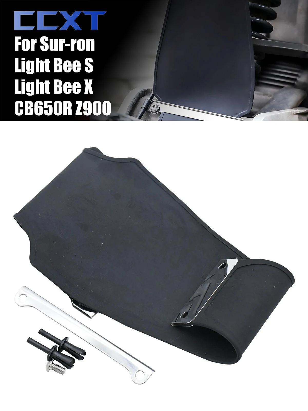 AliExpress Electric Motocross Bike Rear Shock Absorption Mud Mudguard Splash Para For Sur-Ron Surron Sur Ron Light Bee X & Light Bee S Part