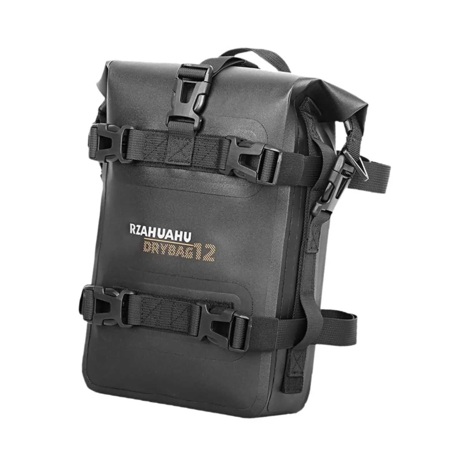 Motorcycle Luggage Bag Moto Saddle Pannier Bag 4L Rack Bag Riding Tools Accessories Reflective Strips Motor Crash Bar Bag