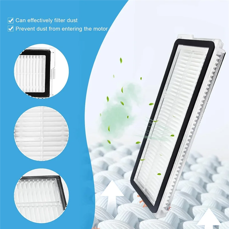 

A38M Accessories For Roborock Qrevo Curv, P20 Pro Vacuum Cleaner Robot Replacement Part Main Side Brush Hepa Filter Mop Bags