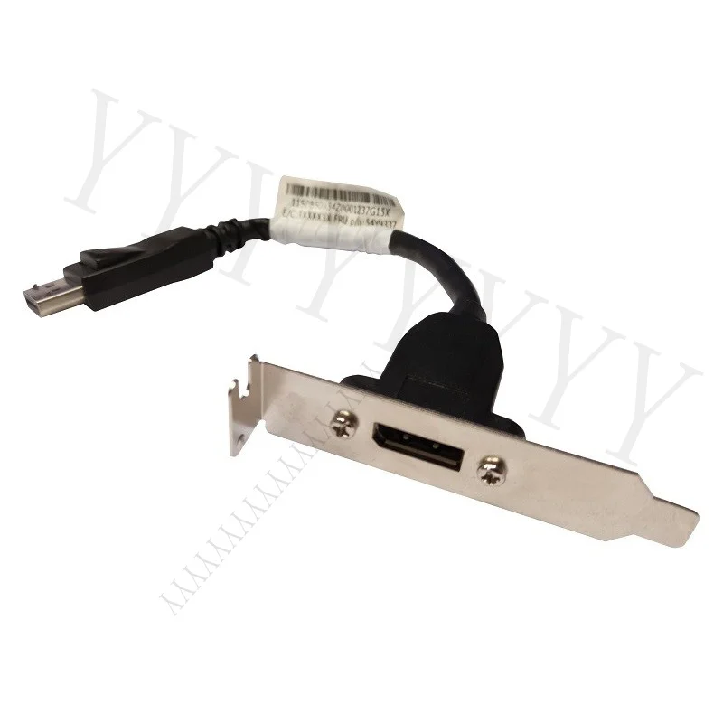 Y+  for Lenovo ThinkCentre M91 M91p M92 M92p DisplayPort Cable + PCI Bracket 54Y9337