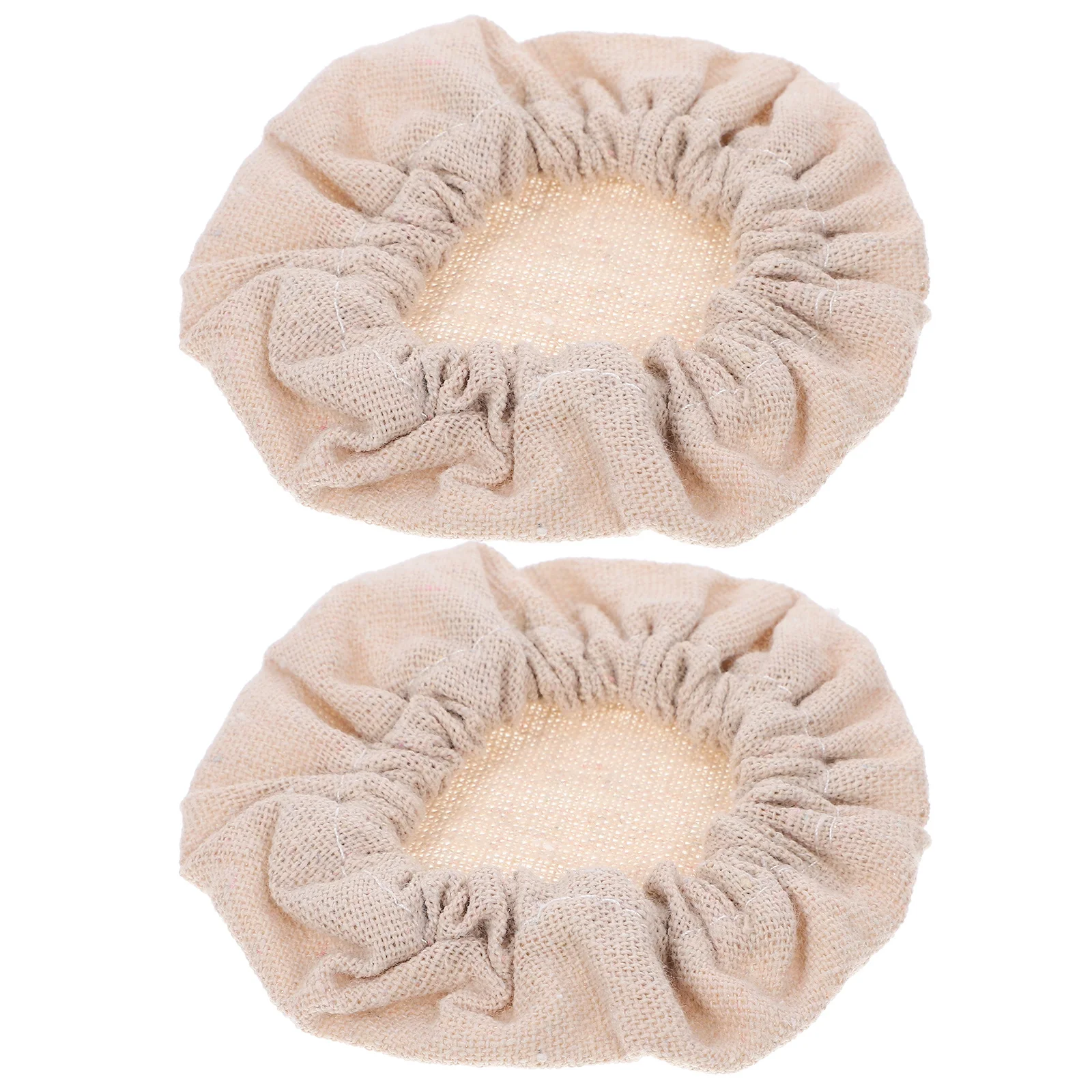 

2pcs Cloth Cap Replacement Reusable Jar Lids For Glass Bottles Dried Fruit Storage Lid Canning Jar Covers Kitchen Bottle