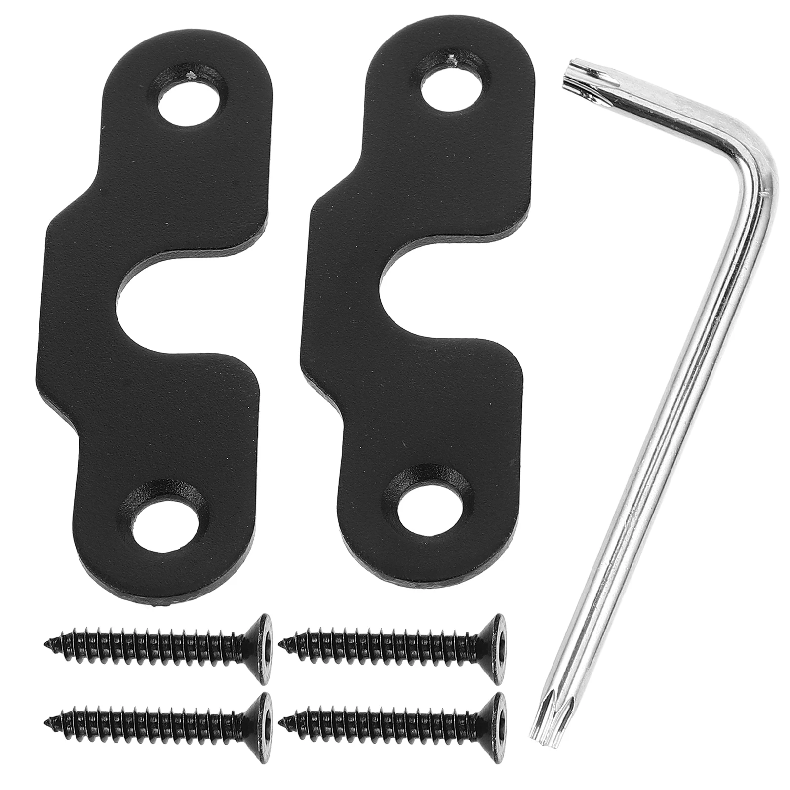 

1set Sun Visor Repair Kit Compatible With Jeep Driver Side Clips Stainless Steel Durable Easy Installation Heavy Duty