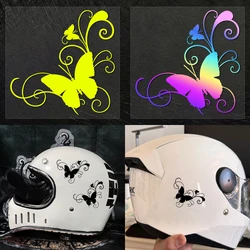 Butterfly Reflective Motorcycle Accessories Stickers Moto Helmet Decals for Honda PCX 125 X ADV 750 Hornet ADV 350 Forza 125