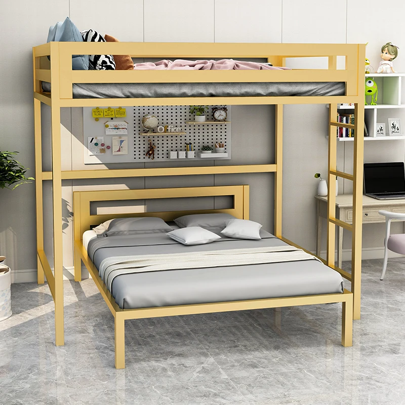 

Loft elevated bed, dislocated under the bed, staggered upper and lower beds, two-layer bunk beds