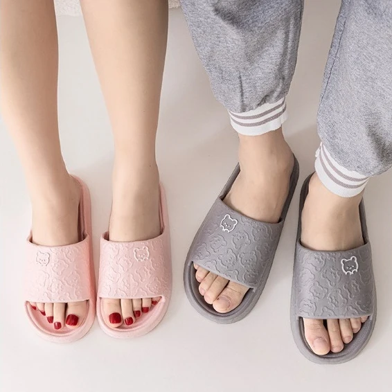 

2025 New Summer Couple Indoor Wear-resistant Home Slippers Soft Light Comfort Non Slip EVA Men Women Slippers Chanclas De Hombre