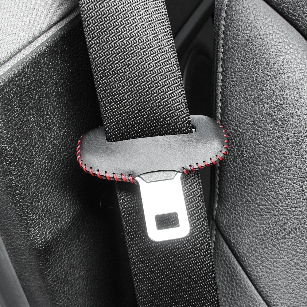 Car Safety Buckle Protection Sleeve Accessories for Kia Rio 3 4 Ceed Sorento Cerato XCeed