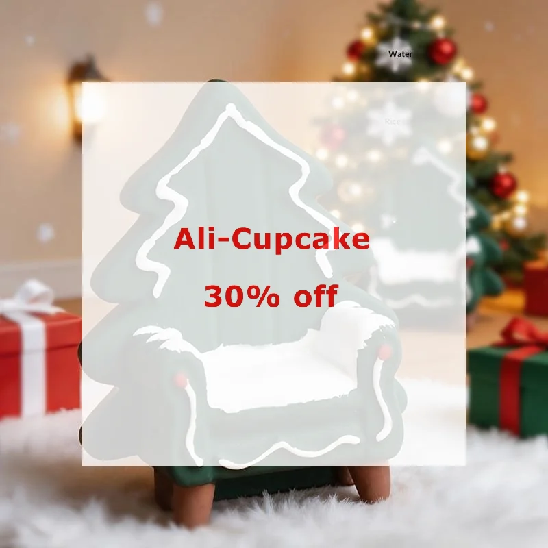 Miniature Christmas Tree-Shaped Chair Model Ornament Christmas Decoration Ornament Christmas Element Gift For Family Friends