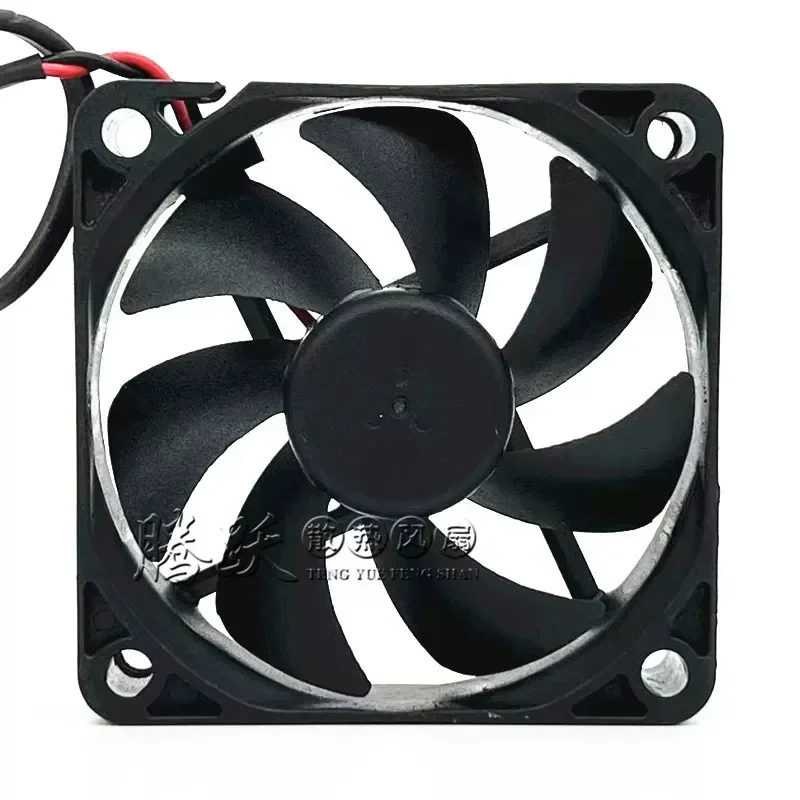 for KDE1206PHV2 6cm 6015 12V 1.0W 2-Wire Projector Chassis Cooling Fan Original Built-in