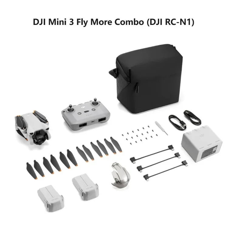 طائرة بدون طيار DJI Mini 3 جديدة تمامًا بدون RC RC-N1 DJI RC Combo Plus احترافية 4K HDR نقل فيديو 10 كجم