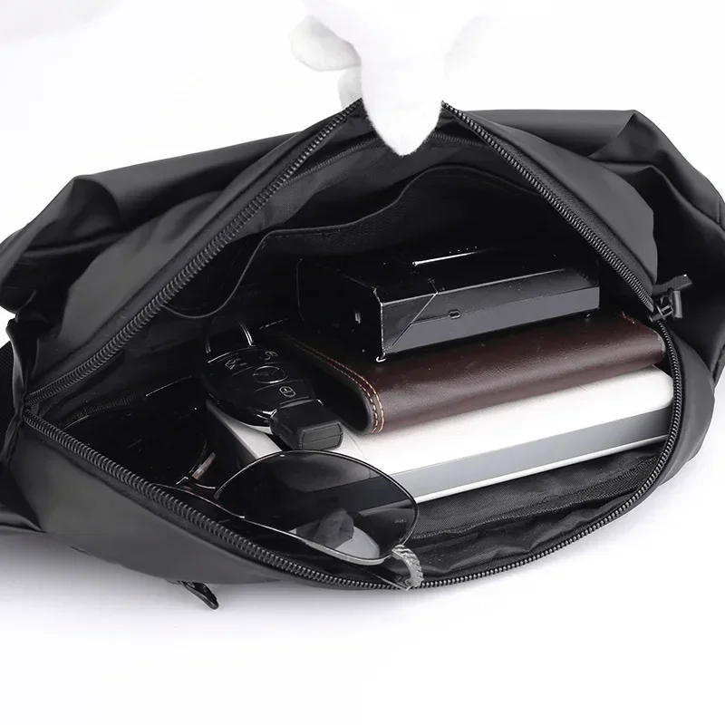 

Новая мужская многофункциональная водонепроницаемая сумка-бананка/нагрудная сумка через плечо для активного отдыха 2026 года