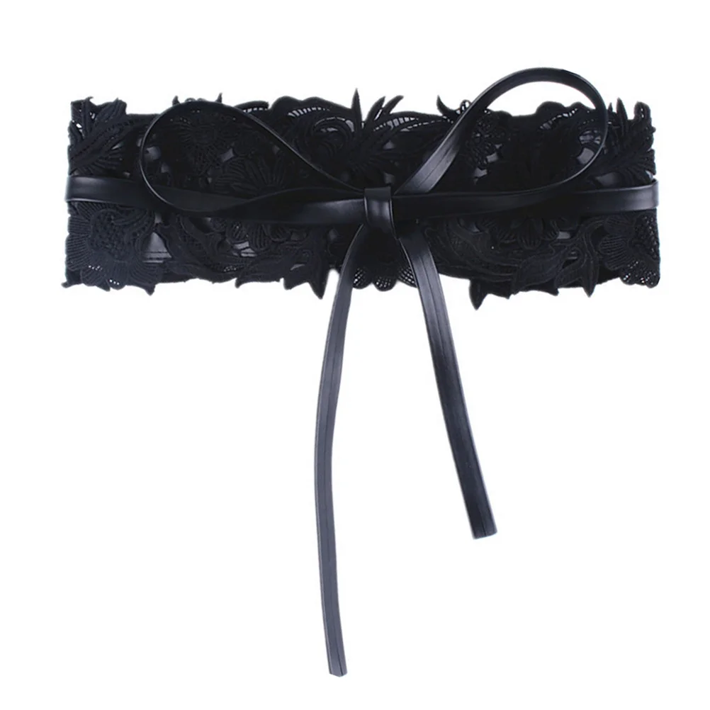 

Elegant Lace Waist Belt Multipurpose Adjustable Wide Lightweight Slimming Dress Banquet Party Training