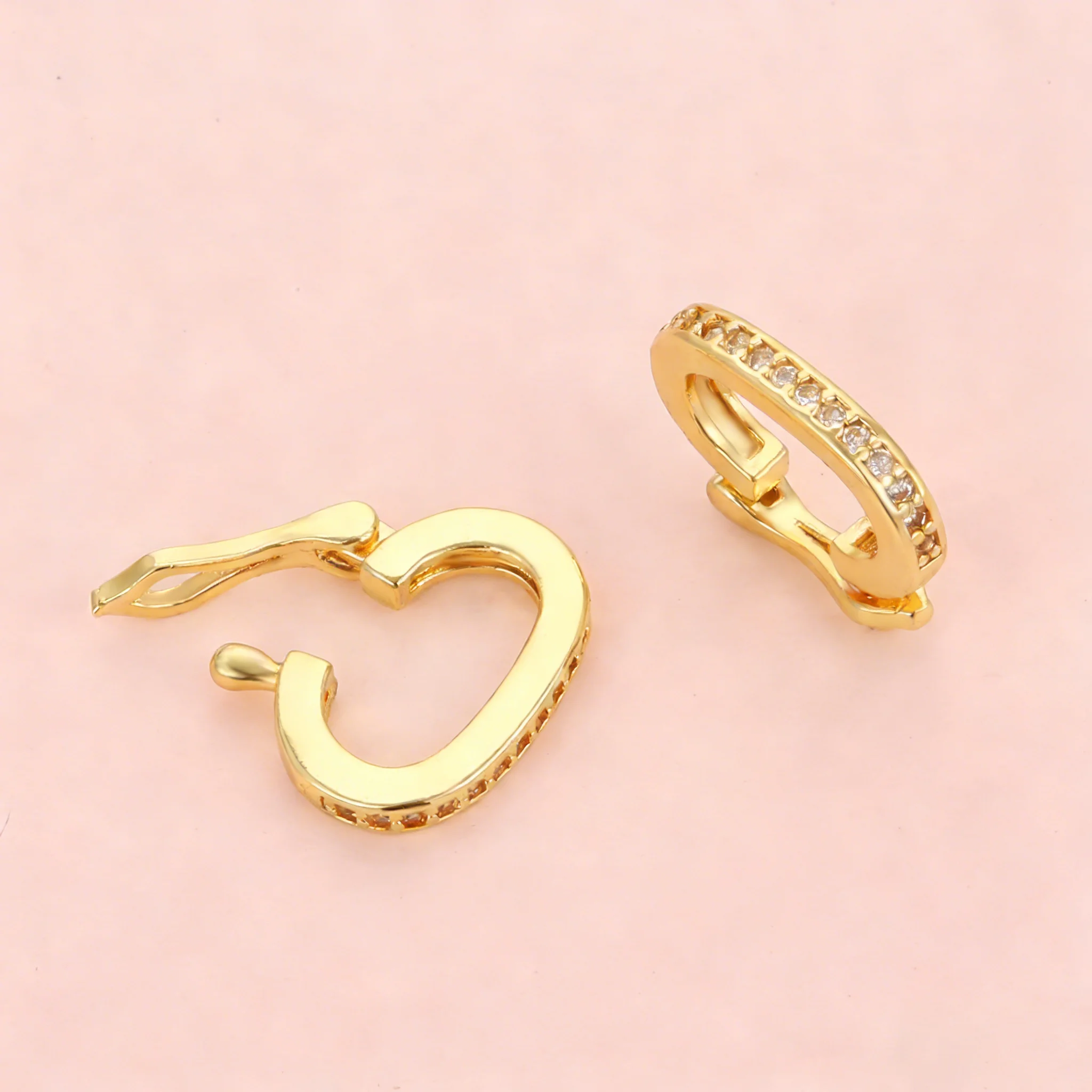 5pcs Fashion Bikini Button Charms Pendant For Jewelry Making Supplies Zircon Diy Earrings Bracelet Necklace Keychain Wholesale view 3