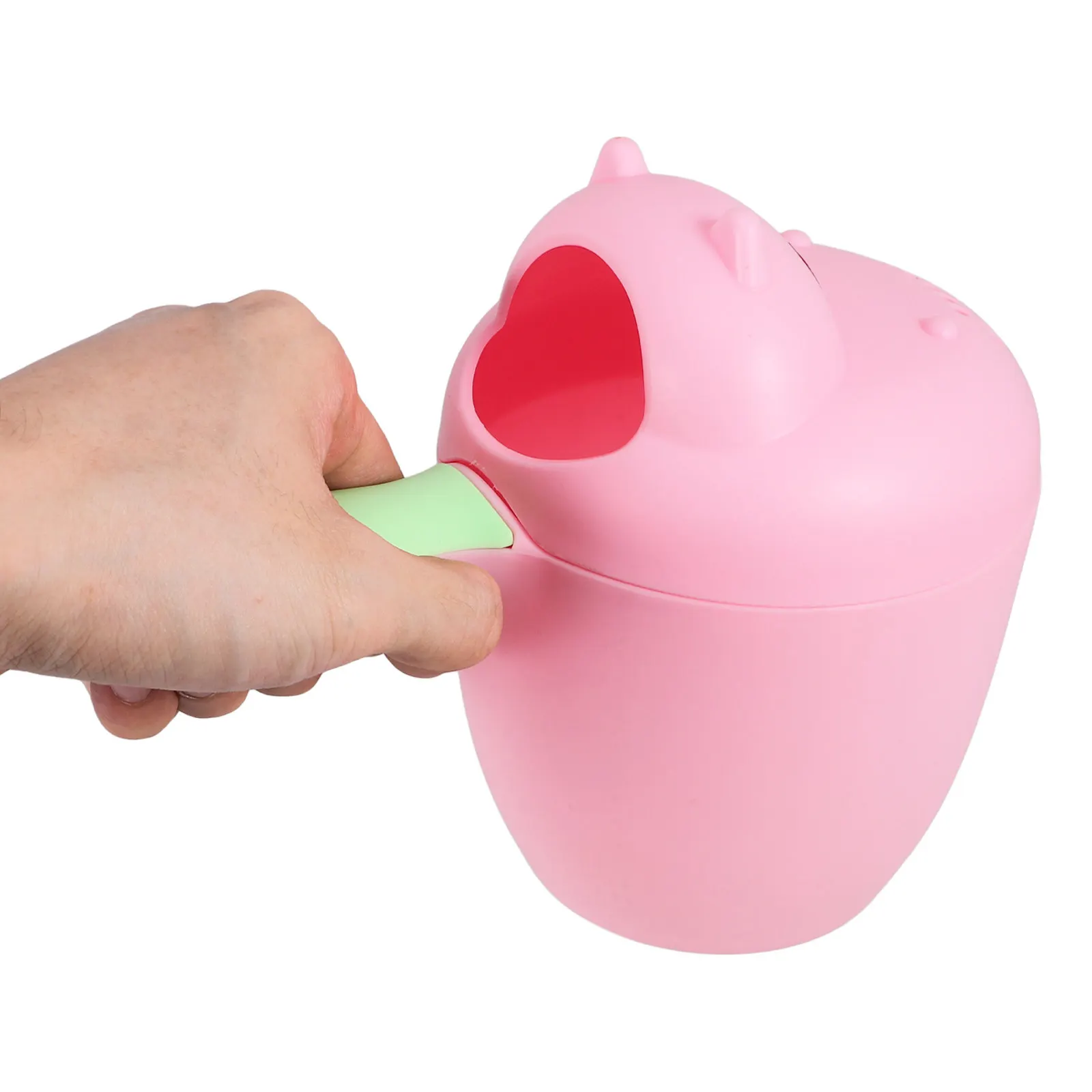 Hippo Shampoo Rinse Cup Cute Baby Bath Cup Hair Rinsing Shower Scoop Toddler Bath Water Ladle Rinse Cups Bathroom Kids