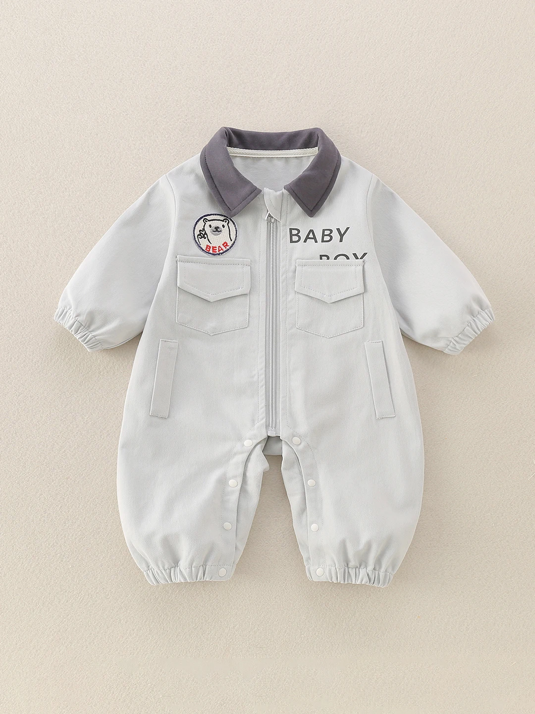 

Новая весенняя коллекция: корейская версия длиннорукавной рабочей одежды, комплекты для малышей, облегающая одежда для мальчиков, весенне-осенние наряды