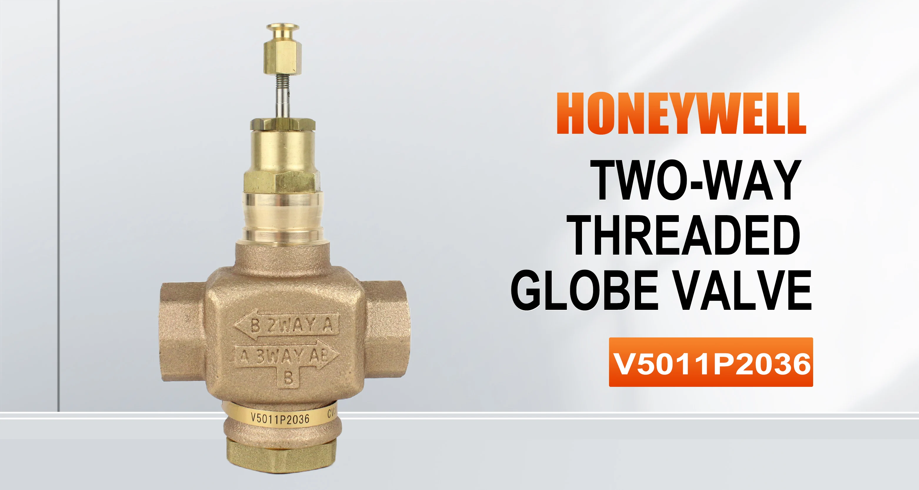 Original V5011S2S020 Two-way Threaded Linear Valve 3/4in DN20 Stem/stainless Steel PN20 in Stock HVAC Systems