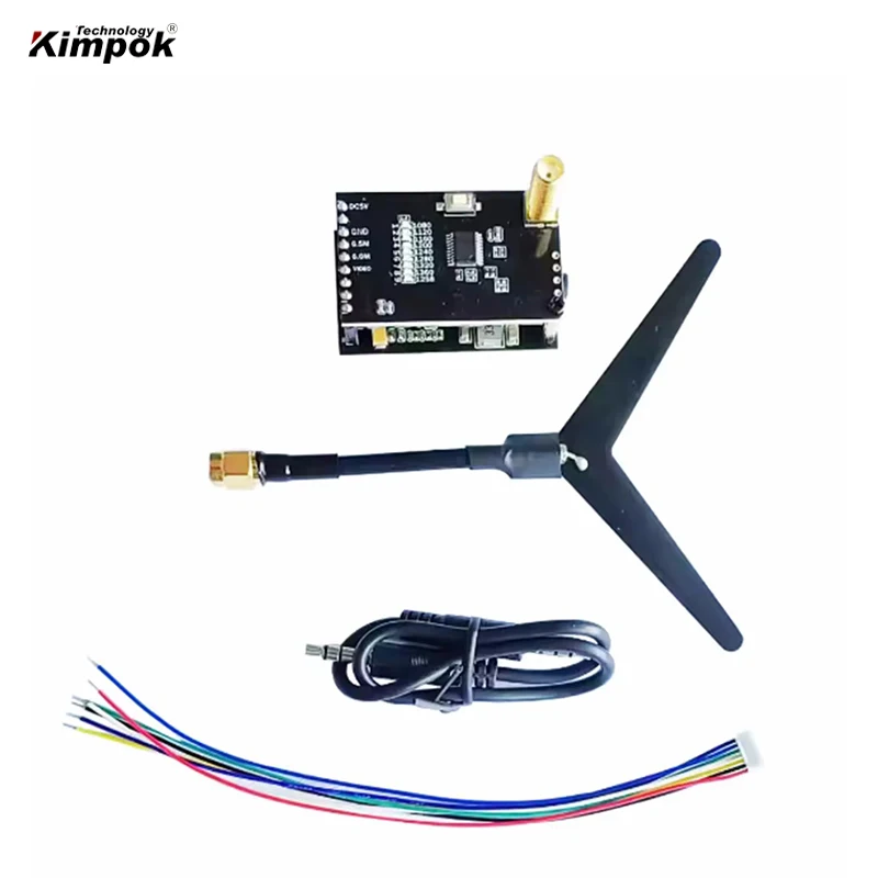 12ghz-analog-video-transmission-vrx-receiver-1080-1360mhz-frequency-8-channel-high-definition-video-transmission-module