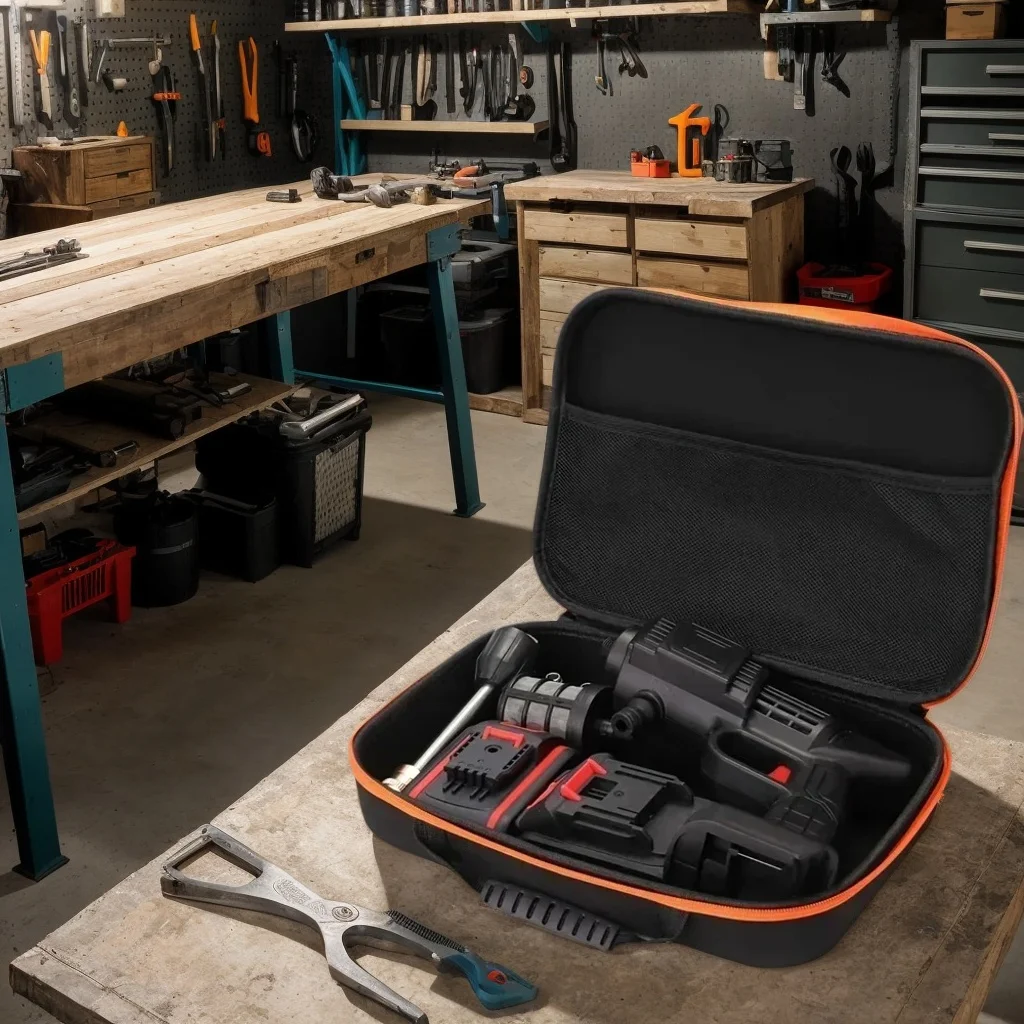 

​​Portable Automotive Tool Case - Shock-Resistant Waterproof Storage - Mechanic's On-Site Repair Kit - Durable & Compact​​