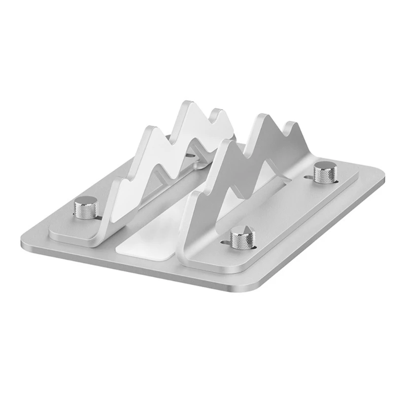 อลูมิเนียมอัลลอยด์แล็ปท็อปเดสก์ท็อปขาตั้ง ผู้ถือคอมพิวเตอร์ปรับได้