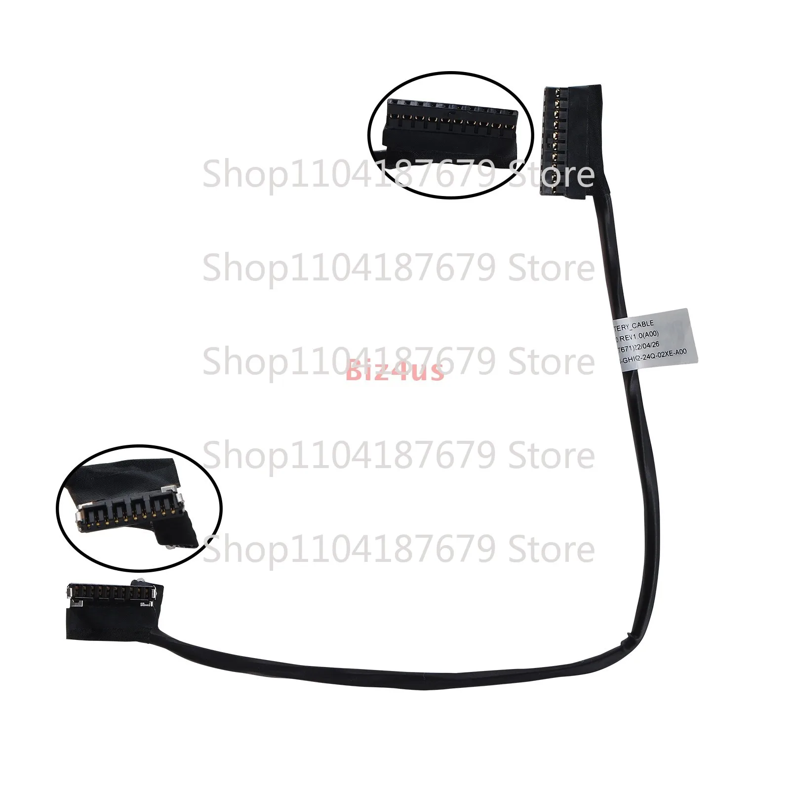 Lot 0NTWN DC020028J00 Battery Cable Connector Wire For Dell Latitude E5270 Laptop