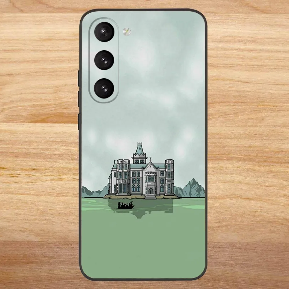 Game Rusty Lake Phone Case For Samsung S23,23,22,30,21,10,9,Note20 Ultra,Lite,Ultra,5G,Plus,FE,Black Soft Case