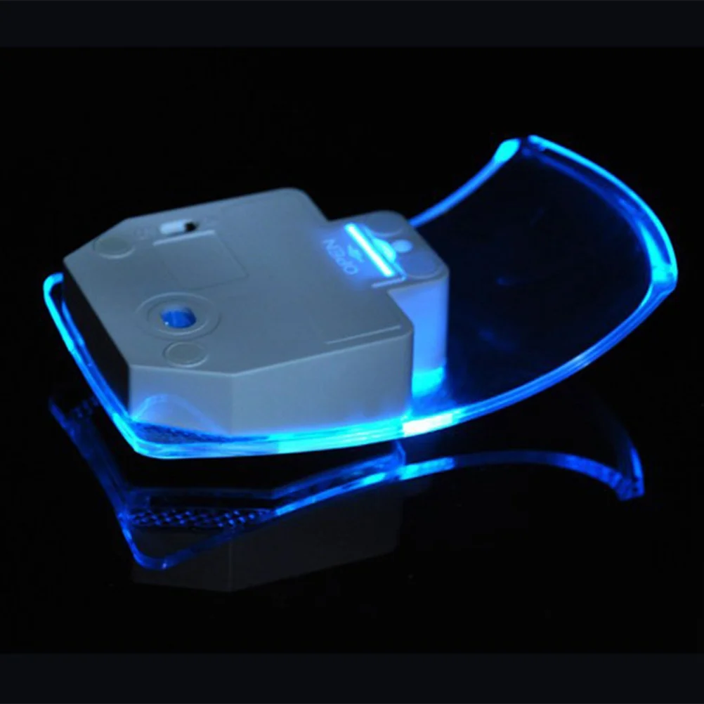 

2.4g 3 Buttons Transparent Wireless Optical Mouse Ergonomic Gaming Design High Performance Wireless Transmission Mouse