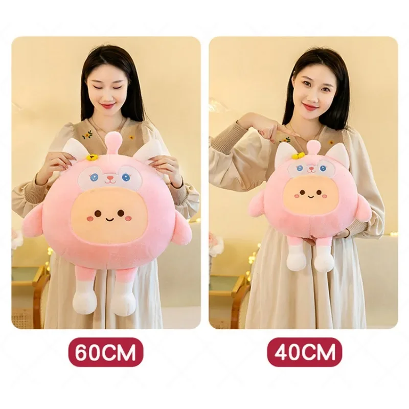 40cm New Eggy Party Cos Kuromi Lotso LinaBell System Cute Game Plush Doll Soft Throw Pillow Decot Plush Toy Birthday Gift