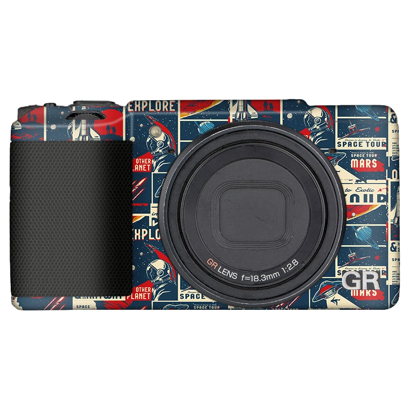 For Ricoh GR2 Camera Sticker Protective Skin Decal Vinyl Wrap Film Anti-Scratch Protector Coat GR 2