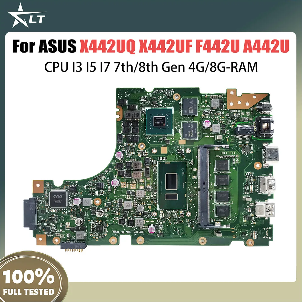 

X442UQ Mainboard For ASUS X442UF X442U F442U A442U A480U R419U X442UN X442UQR X442URR X442UR X442UF X442UA Laptop Motherboard