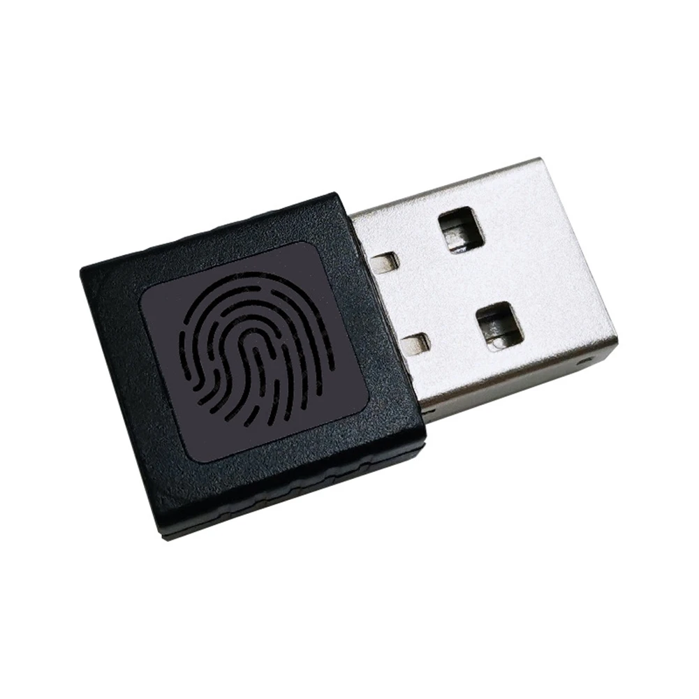 Moduł czytnika linii papilarnych Mini USB Urządzenie Czytnik linii papilarnych USB dla systemu Windows 10 11 Hello Biometrics Security Key