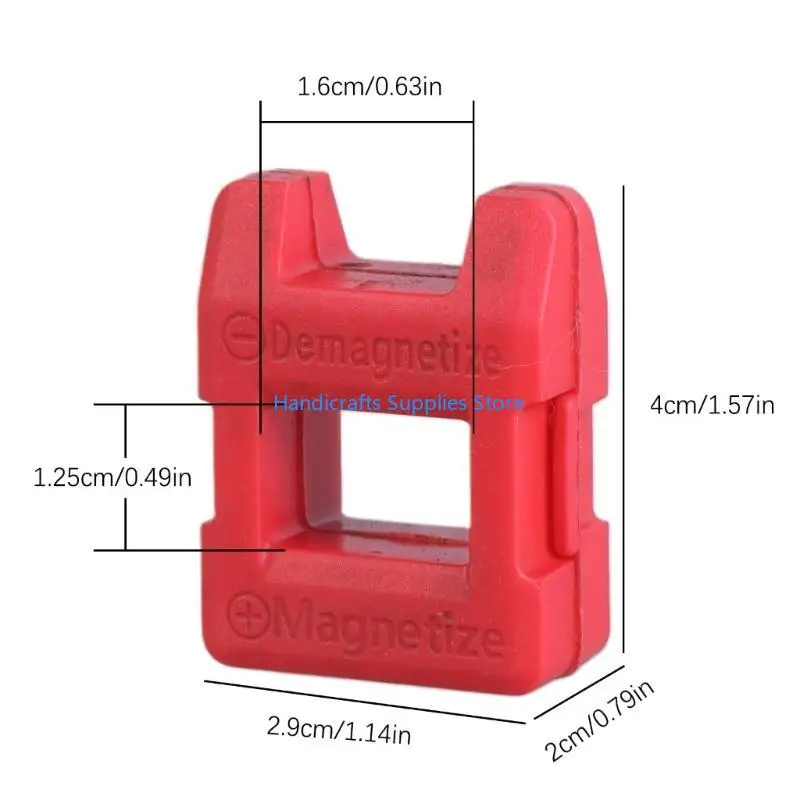 R1WA Magnetiser Demagnetiser Universal Magnetizers & Demagnetizing Tool สำหรับบิตไขควงและปลายเครื่องมือ Magnetization ABS