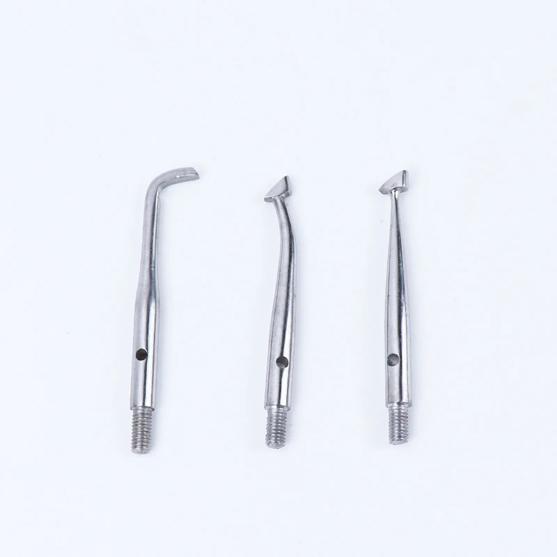 Dental Automatic Crown Remover Stainless Steel Crown Remover Three Working Tips, Multi Position Crown Remover Dentist Lab Tools