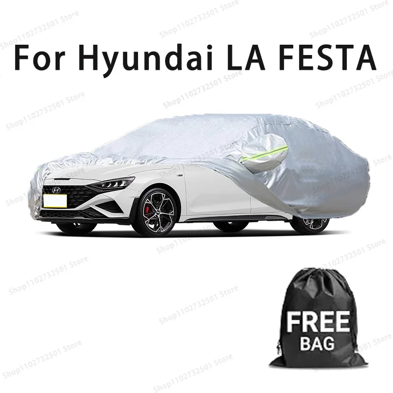 

Car cover For Hyundai LA FESTA Full cover Waterproof sun protection cover Scratch resistant cars accessories