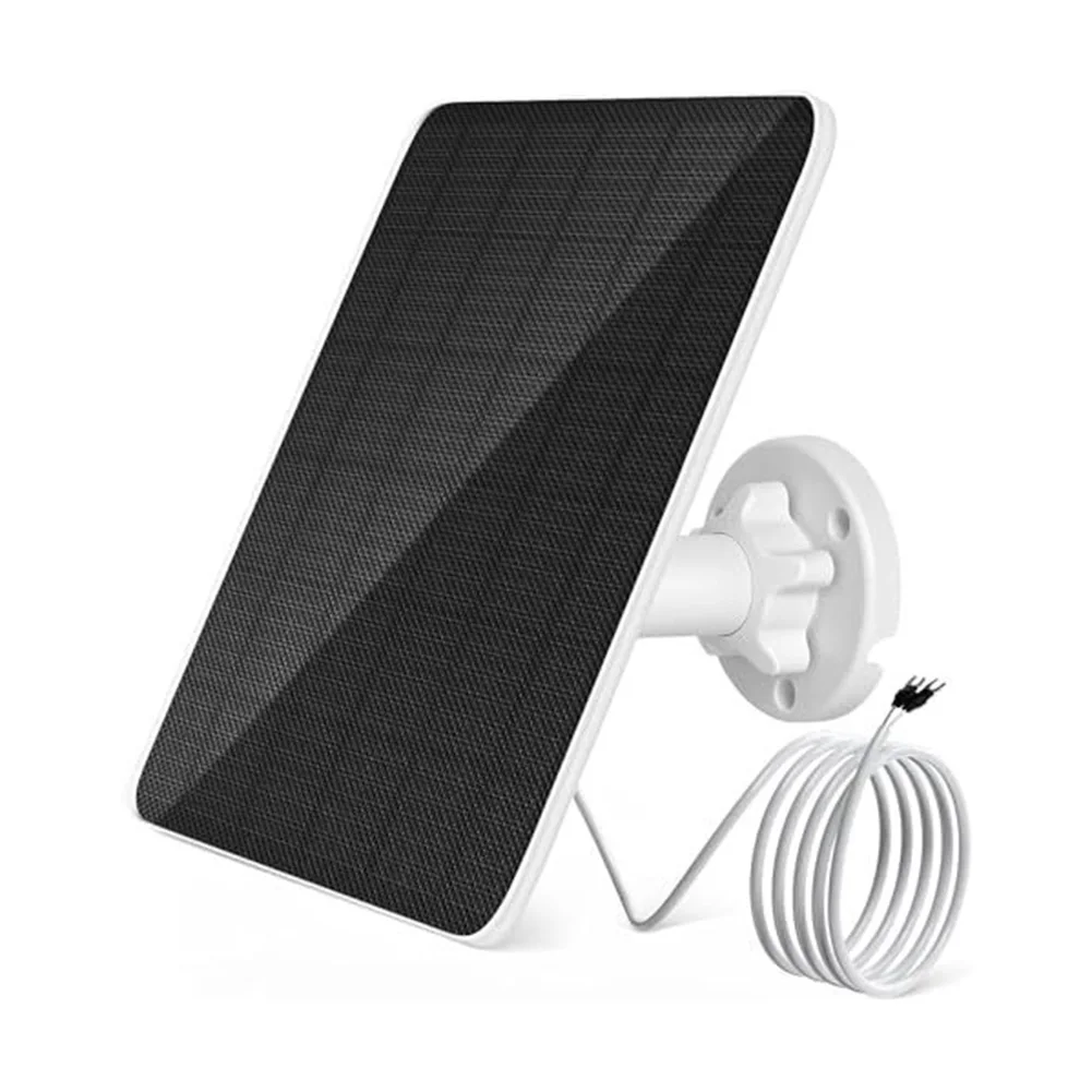 Easily Install This Efficient Solar Panel on Your Wall to Ensure Continuous Power to Your For Video Doorbell System