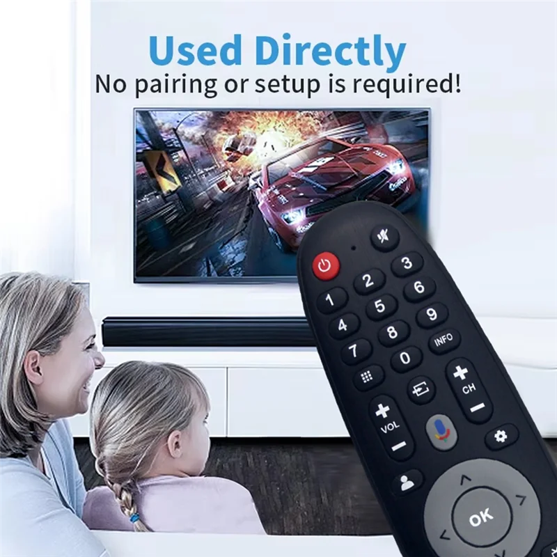 

【Livraison Rapide】Замените голосовой пульт дистанционного управления RCKGNTVV007 для пульта дистанционного управления HYUNDAI RCA RCKGNTVV007