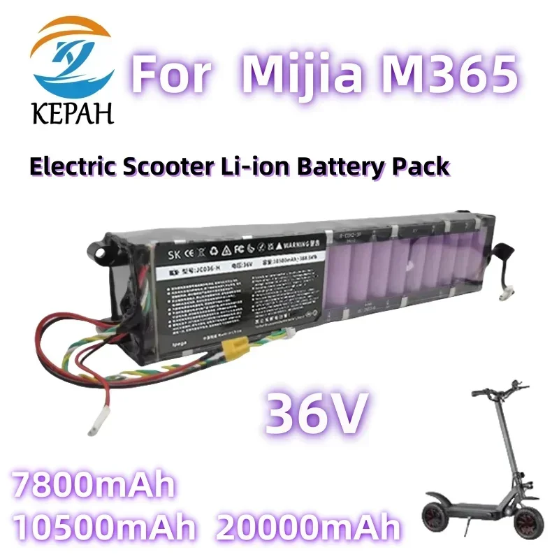 

36V Li-ion Battery pack Suitable For MiJia M365 Scooter Battery pack,Electric Scooter,Waterproof Bluetooth Communication