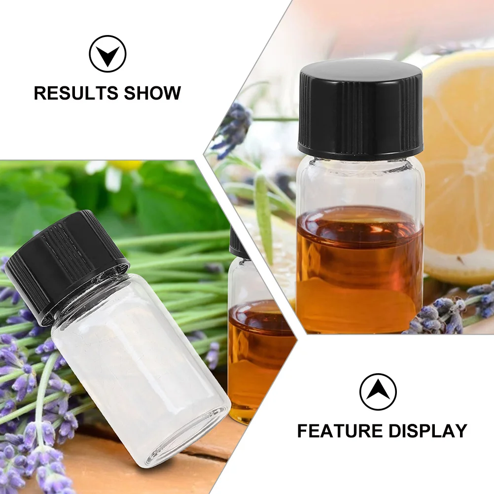 

20Pcs Glass Sample Bottles High Quality Reagent Bottles Laboratory Sealing 3Ml Sampling Liquid Storage Vials Reagent Bottle