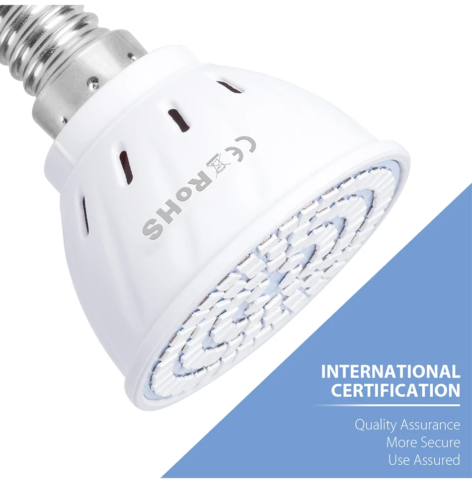 9W E27/E26 LED Wachsen Licht GU10 Volle Spektrum Pflanzen Lampe E14 Für Indoor Topf Obst Growbox Anbau birne MR16 AC220V 5W 7W – Detail 3
