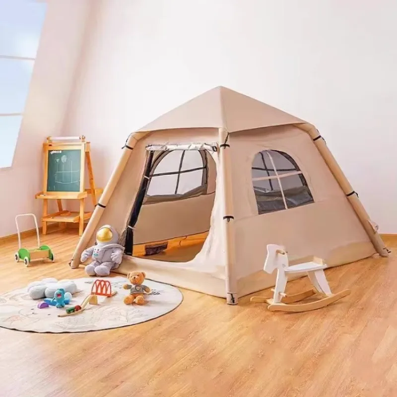 

Luxury Outdoor Air Tent Camping Sunshade Quick Opening Waterproof Portable Oxford Cloth Tent