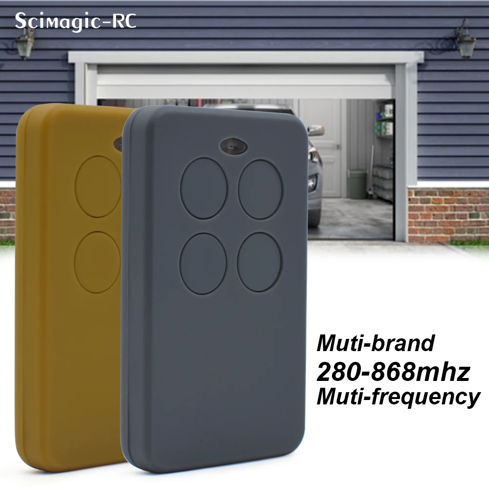 Gate Control Multifrequency Garage Door Remote Duplicator 433.92 Opener 433MHz 868 Keychain Barrier Command 433 Rolling Code