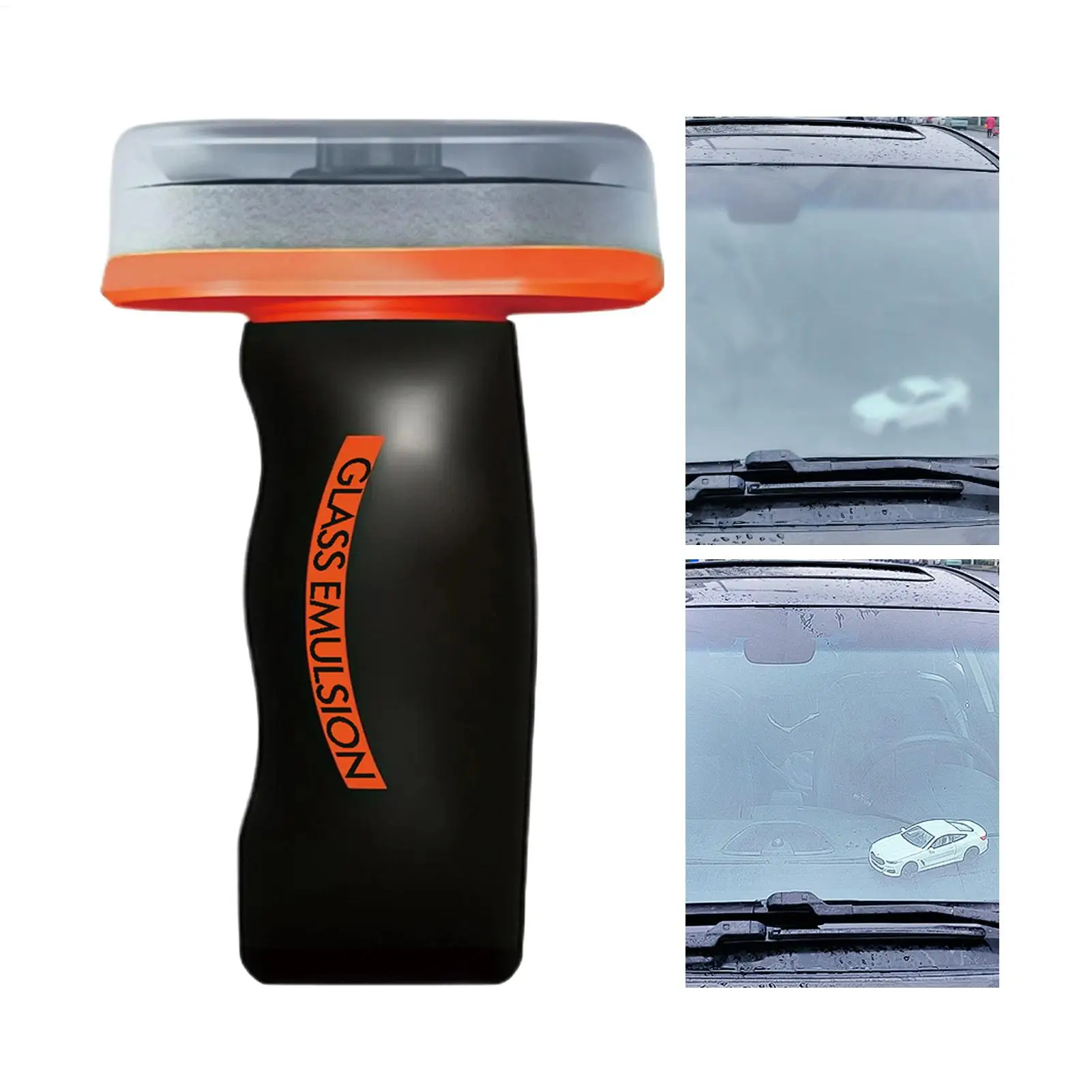 Oil Film Remover for Car Window 100g Fingerprint Agent Glass Film Cleaning Brush for Fingerprint Window Rearview Mirror SUV