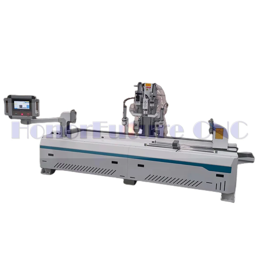 

HFC2800 Side Hole Drilling Cnc Wooden Door Lock Hole Making Machine