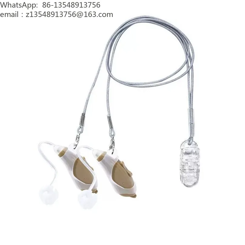 Anti‑Loss Lanyard Protective Sleeve for BTE Hearing Aids Anti‑Drop Safety Strap for Kids Seniors