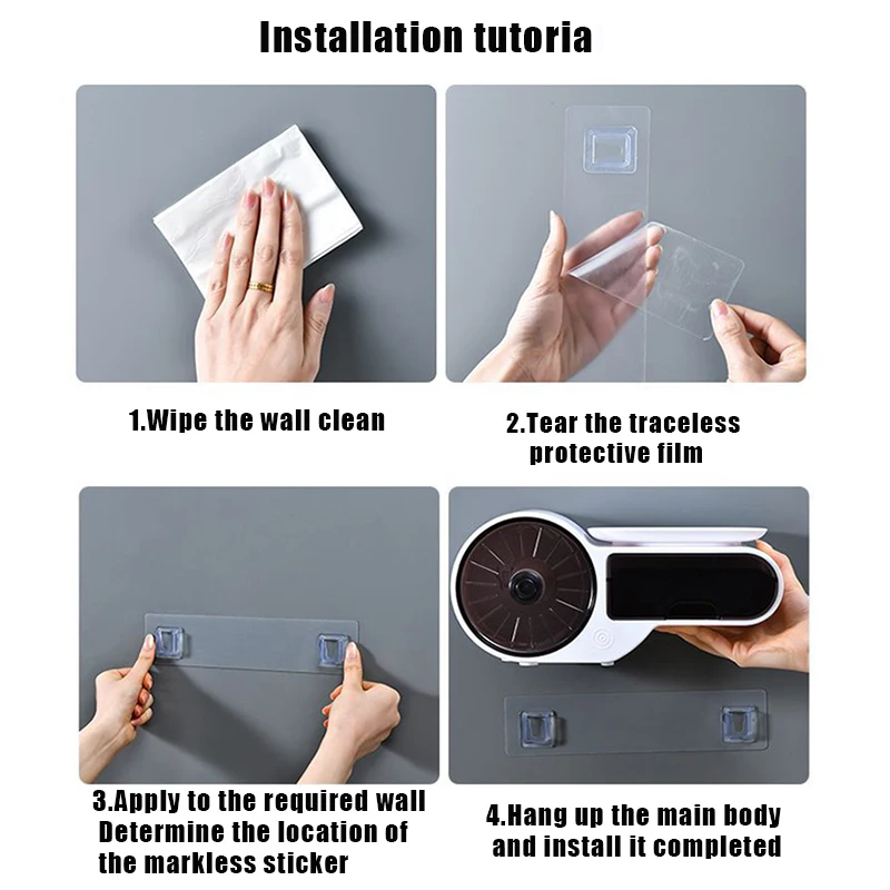 Waterproof Bathroom Tissue Box Waterproof Toilet Paper Dispenser Tissue Paper Holder for Bathroom Napkin Storage Organizer